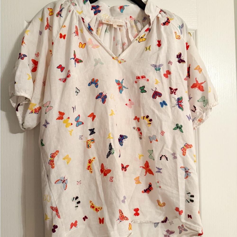 Sheridan French Butterfly Top